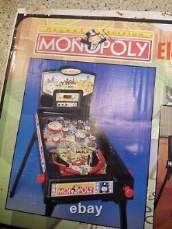 Nouveau Hasbro Electronic Monopoly Pinball Deluxe De 2000 Aveclegs Vintage