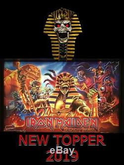 Nouveau Pour 2019 Iron Maiden Flipper Topper Illuminé