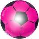 Plastique 23cm (9,5 Pouces) Ballon De Football Dégonflé Pour Enfants Jaune Bleu Vert