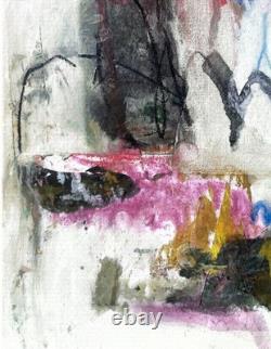 Peinture acrylique abstraite originale peinte à la main sur toile 11 x 14, Holly Hammond