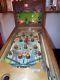 Pinball Antique Arcade Antique 1937 Genco Tri Score Flipper. Ère Ww2