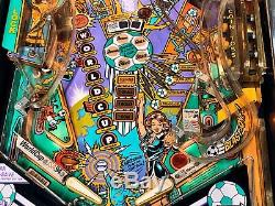 Pinball Bally Coupe Du Monde De Football 1994 Flipper 100% Travail. Revisioned + Tout Manuel