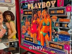 Pinball Bally Playboy 1978 Flipper Jouer Garçon Jamais Restaurer 100% Travailler