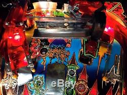 Pinball Bally Revenge De Mars 1999 3d 100% Cond. Flipper Originalglass