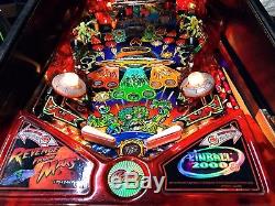 Pinball Bally Revenge De Mars 1999 3d 100% Cond. Flipper Originalglass