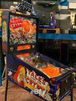 Pinball Dataeast Tales From The Crypt 1993 Flipper Data East Orig. Manuel + Topper