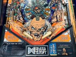 Pinball Dataeast Tales From The Crypt 1993 Flipper Data East Orig. Manuel + Topper