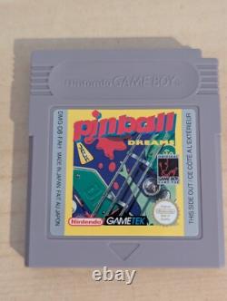 Pinball Dreams Jeu Nintendo Gameboy Authentique, Testé, Boîté avec Manuel ! Royaume-Uni