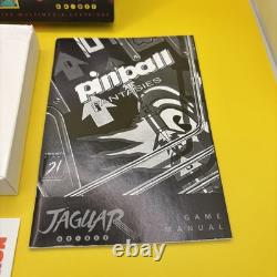 Pinball Fantasies Atari Jaguar Boîte et Complète
