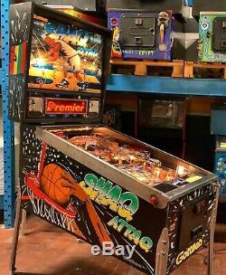 Pinball Gottlieb Shaq Attaq 1995 Flipper Travail Complet Condition Frais De Port Express