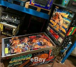 Pinball Gottlieb Shaq Attaq 1995 Flipper Travail Complet Condition Frais De Port Express