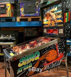 Pinball Gottlieb Shaq Attaq 1995 Flipper Travail Complet Condition Frais De Port Express