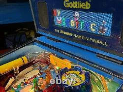 Pinball Gottlieb Super Mario Bros 1992 DMD Couleur Display Flipper 100% Working