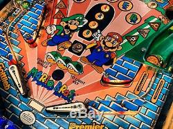 Pinball Gottlieb Super Mario Bros 1992 Flipper 100% De Travail Cond. Express Shippi