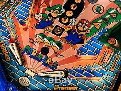 Pinball Gottlieb Super Mario Bros 1992 Flipper 100% De Travail Cond. Express Shippi