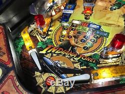 Pinball Indiana Jones 2008 Utilisé Flipper Manuel + Full Led Bestlowprice World