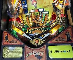 Pinball Indiana Jones 2008 Utilisé Flipper Manuel + Full Led Bestlowprice World