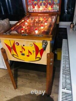 Pinball Machine Vintage 1955 Bally Bingo Machine Night Club