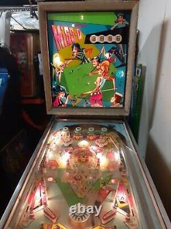 Pinball Machine Williams Miss O Moins Cher Travail Pinball Sur Ebay