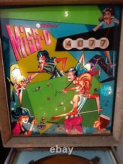 Pinball Machine Williams Miss O Moins Cher Travail Pinball Sur Ebay