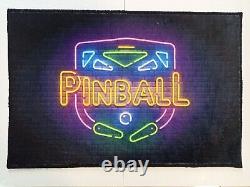 Pinball, Pinball Playfield Rugs, Pinball Rug, Cool Rug, Game Rug, Gamer Rug, Gift Rug