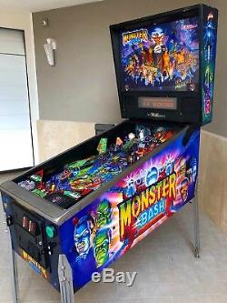 Pinball Williams Monster Bush 1998 Flipper Full Restaurateur Led Expressshipping Tnt