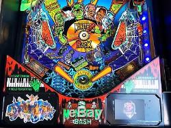 Pinball Williams Monster Bush 1998 Flipper Full Restaurateur Led Expressshipping Tnt