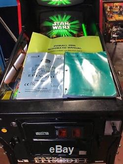 Pinball Williams Star Wars Épisode I 3d Flipper Tout Manuel Original Meilleur Condi