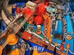 Pinball Williams Tourbillon 1990 Flipper Travail Complet Très Rare Flipper