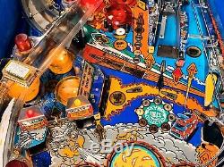 Pinball Williams Tourbillon 1990 Flipper Travail Complet Très Rare Flipper