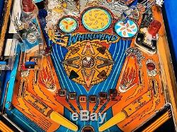 Pinball Williams Tourbillon 1990 Flipper Travail Complet Très Rare Flipper