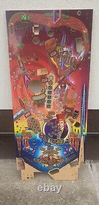 Plateau de jeu de collectionneurs Jersey Jack Pinball Willy Wonka et la Chocolaterie