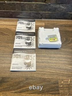 Pokemon Pinball Mini (Pokemon Mini/2001) Vintage VGC