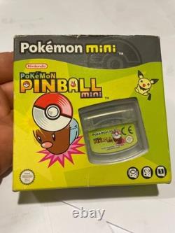 Pokemon Pinball Mini pour console Nintendo Pokemon Mini Boîte Complète Cartouche