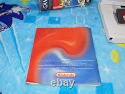 Pokémon Pinball Nintendo Édition Rubis Saphir pour Gameboy Advance Boîte