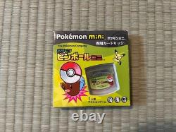 Pokemon Pinball mini avec boîte et manuel Set pokemonmini