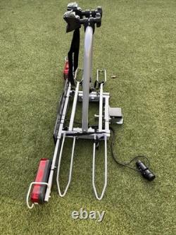 Porte-vélos Nimbus Saffer II 2 vélos compatible avec attelage, avec électricité 7 broches et 13 broches