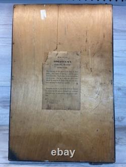 RARE Jeu de Bagatelle Antique de Poker en Bois Lindstrom des Années 1930