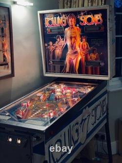 RARE Machine à sous des Rolling Stones de 1980 par Bally