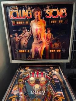 RARE Machine à sous des Rolling Stones de 1980 par Bally