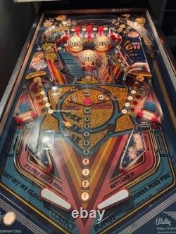 RARE Machine à sous des Rolling Stones de 1980 par Bally