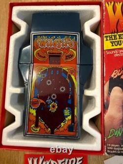 RARE jeu de flipper électronique PALITOY WILDFIRE de 1979, en boîte