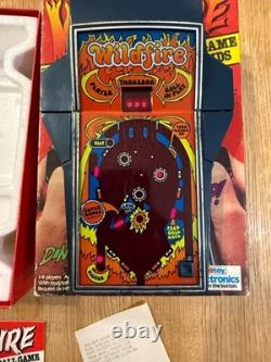 RARE jeu de flipper électronique PALITOY WILDFIRE de 1979, en boîte