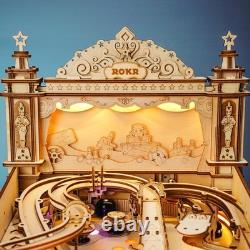 ROKR Machine à Billard 3D EG01 Puzzle en Bois DIY Cadeau