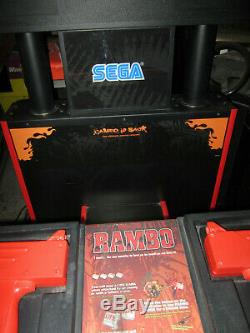 Rambo Arcade Tir Machine Par Sega (excellent État)