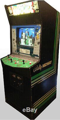 Rampage Arcade Machine Par Bally / Midway 1986 (excellent État) Rare
