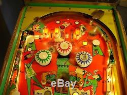 Rare 1970 Bally 4 Queens Em Flipper Seulement 1 256 Unités Fabriquées