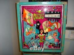 Rare 1970 Bally 4 Queens Em Flipper Seulement 1 256 Unités Fabriquées