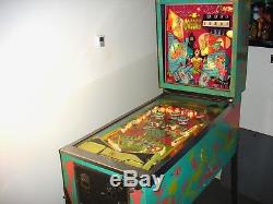 Rare 1970 Bally 4 Queens Em Flipper Seulement 1 256 Unités Fabriquées