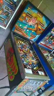 Rare Classique De Bell Pinball Piscine (bally Eight Ball Deluxe) 1983 Flipper